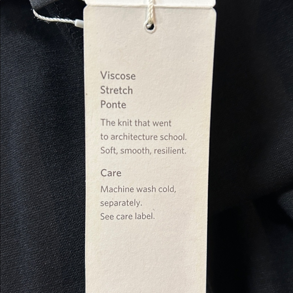 Eileen Fisher Viscose Stretch Pant. L (NWT) - Picture 5 of 6